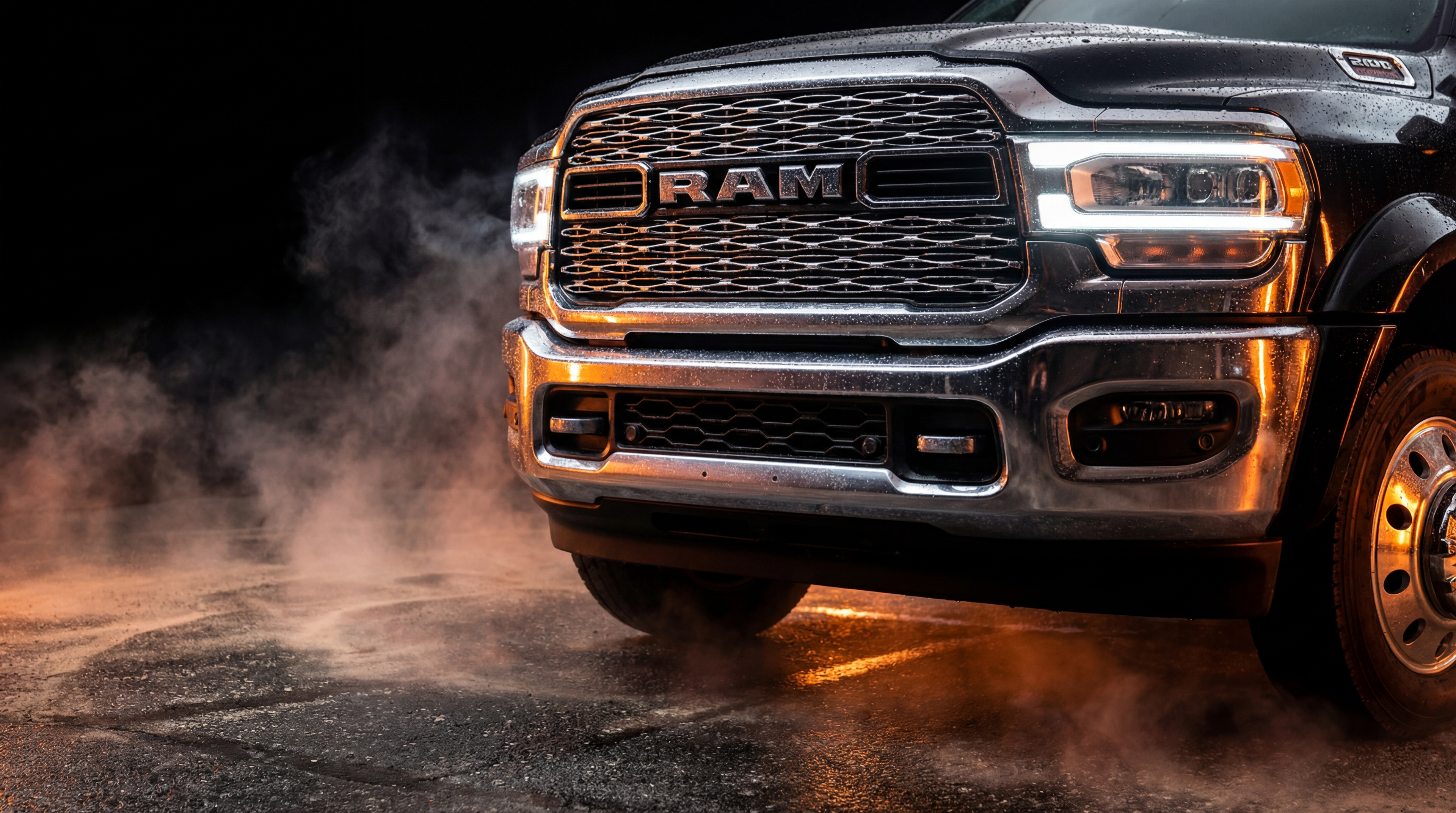 Hotshot truck grille